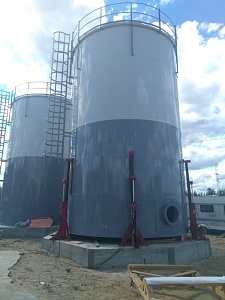 Fire protection tanks